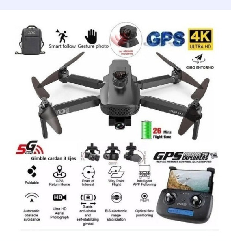 Drone SG908 Pro 4K | Calidad Premium + Envío GRATIS CONTRA ENTREGA