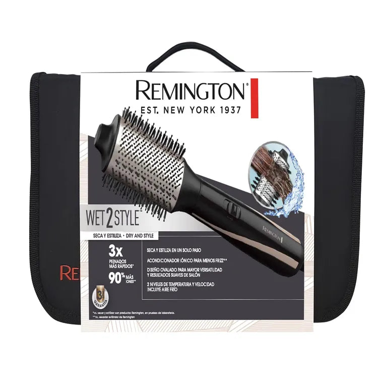 Cepillo Wet2Style REMINGTON con estuche